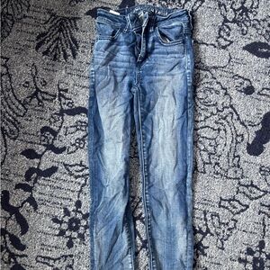 American Eagle Outfitters Blue Skinny Jeans